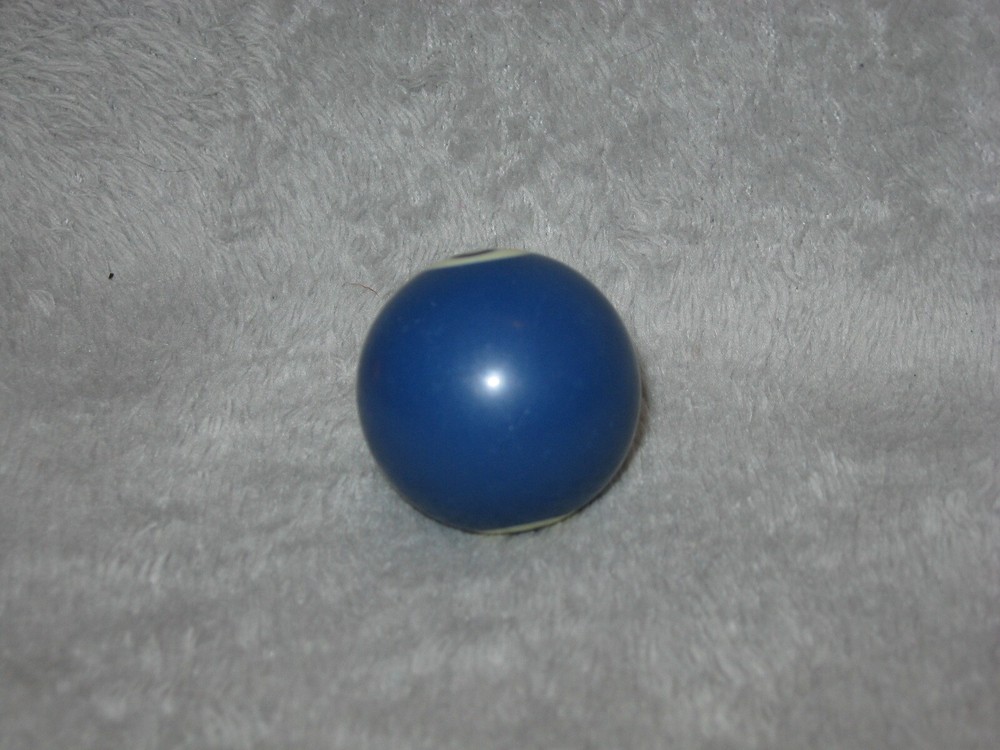 Mini Pool Ball #2 Blue Solid 1.5" Diameter Miniature Billiard Replacement
