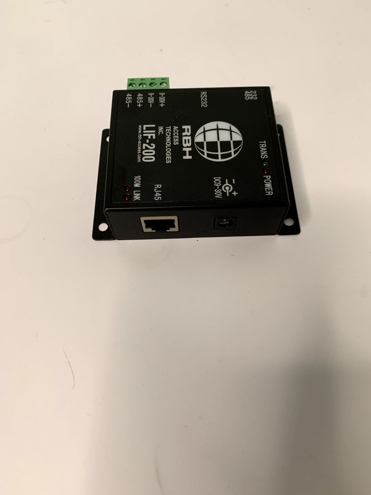 Untested RBH LIF-200 TP/IP Gateway [W-445]