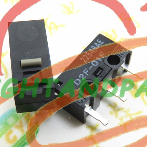 4pcs OMRON D2F-01F Micro Switch Microswitch SPDT Subminiature Kinzu MX Logitech