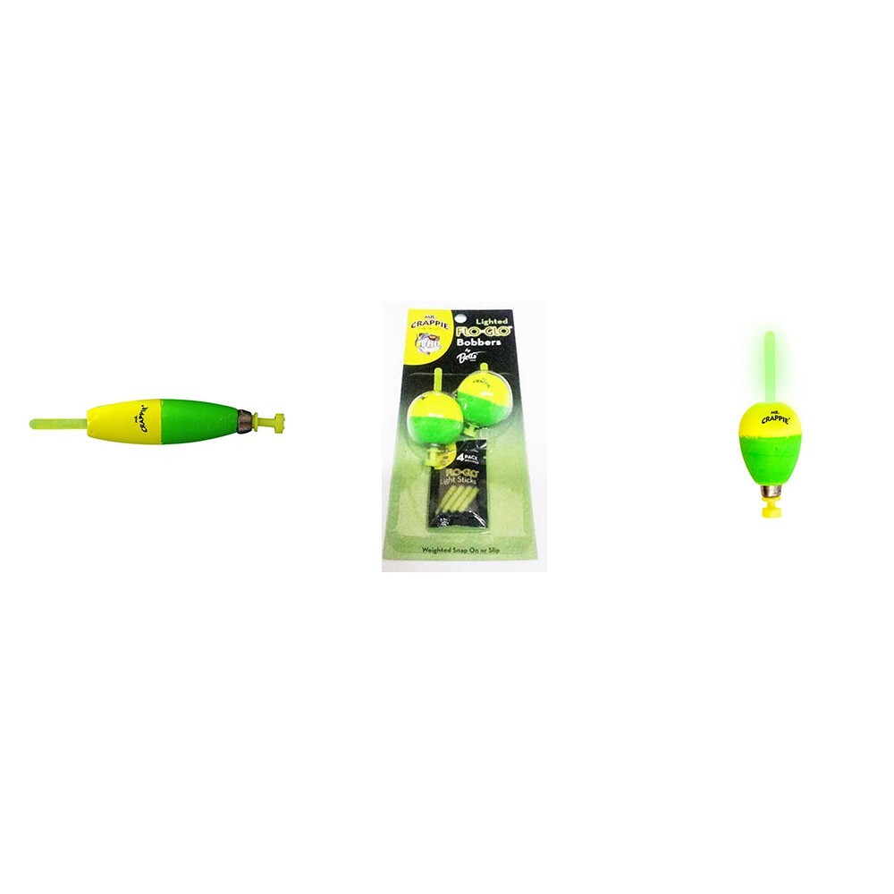 Betts Mr Crappie Flo Glo Lighted Yellow/Green