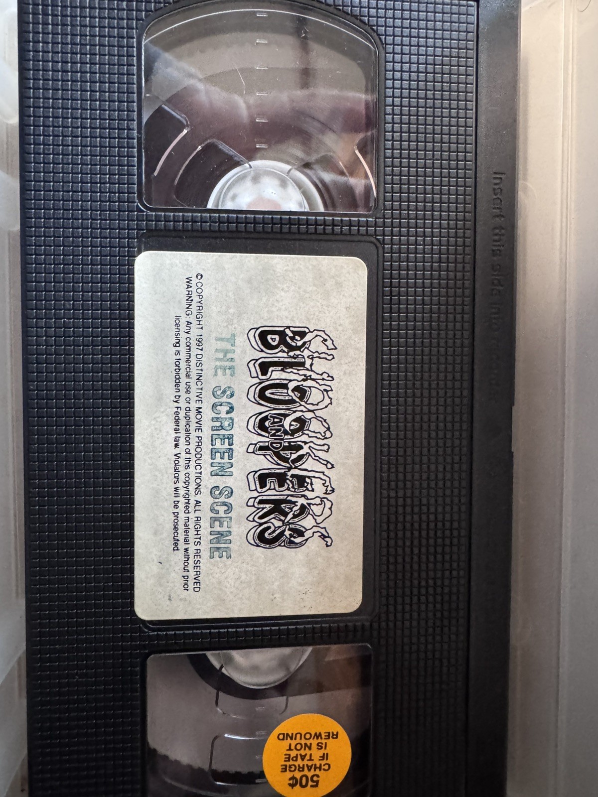 SHOCKERS AND BLOOPERS PT 1, 3 and 4 VHS set of 3 Banned Gore Death Rare OOP