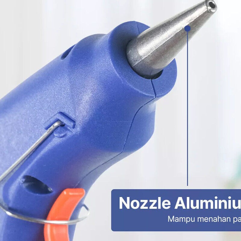 20W Hot Melt Glue Gun with 7mm Glue Stick Mini Electric Heat Repair Tools DIY