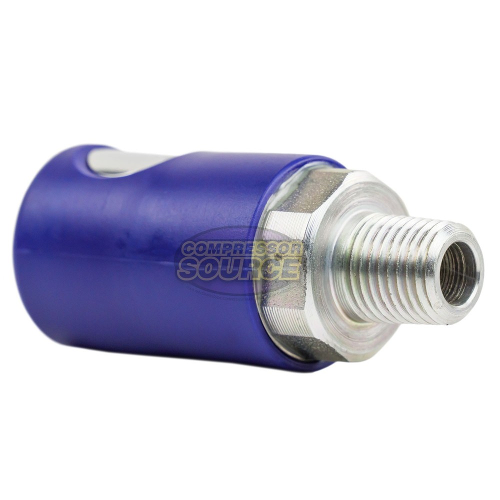 2 Pack Prevost Silver Air Plug Coupler IRC 061251 1/4" MNPT Quick Coupling