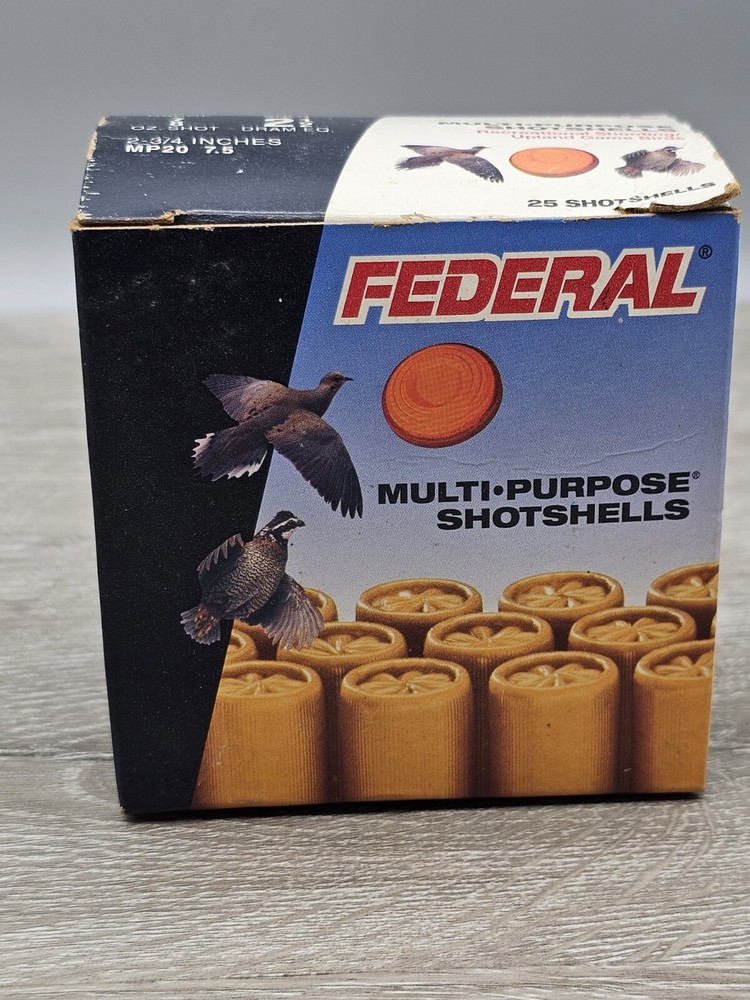 Federal 20 Gauge Multi-Purpose Empty Ammo Box