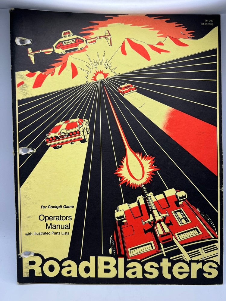 ATARI: Arcade game Manuals Collection from distributors library YOUR CHOICE