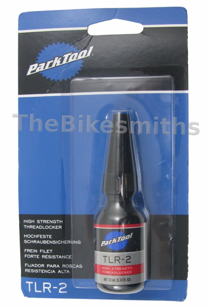 Park Tool TLR-2 High Strength Thread Locker Red 10ml Threadlocker Bicycle Road