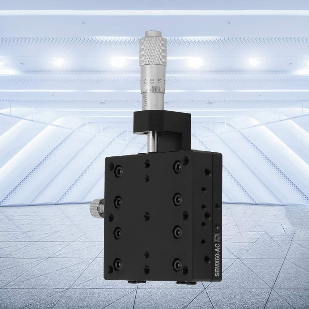 X Micrometer Manual Fine-Tuning Cross Roller Precision Linear Stages X Axis...