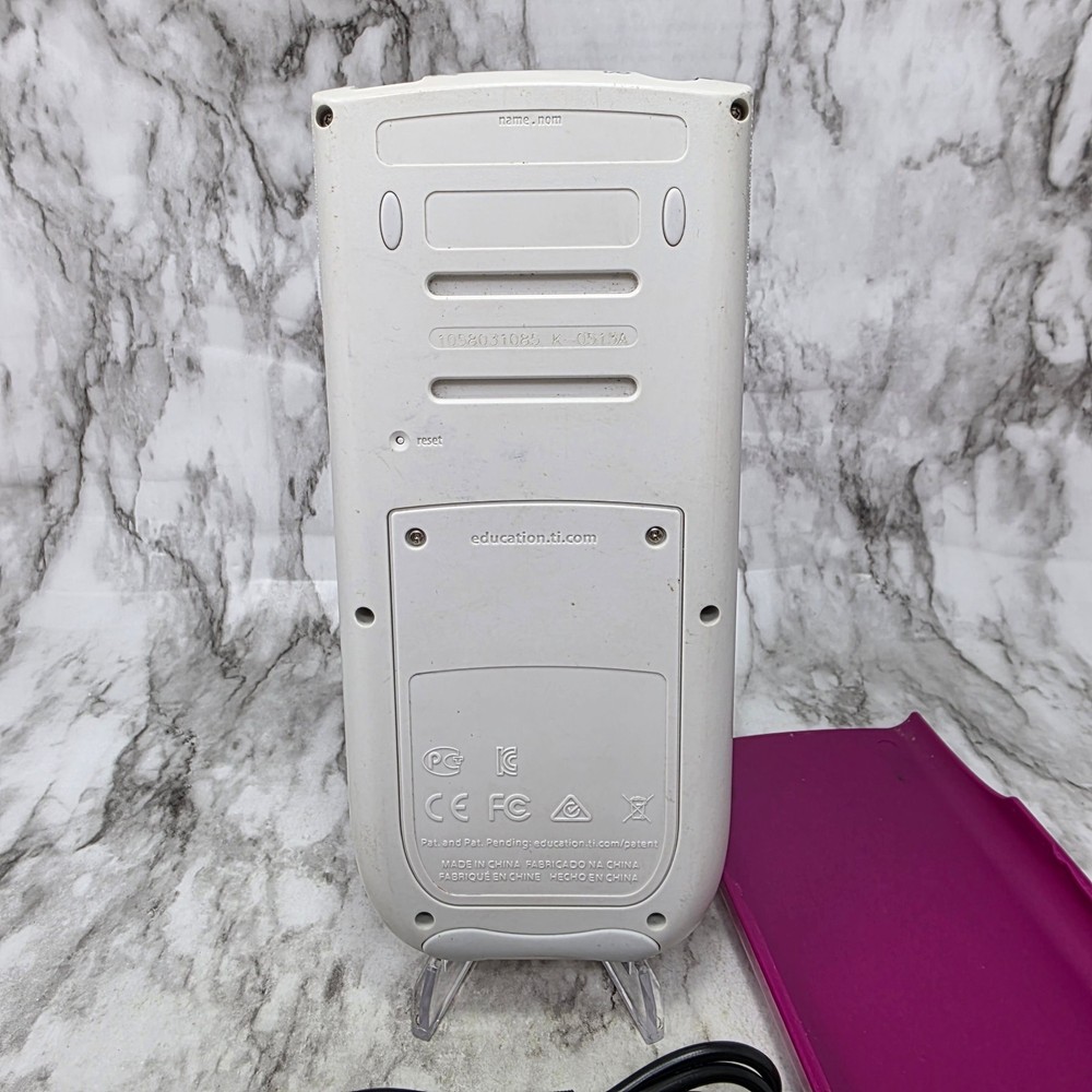 Texas Instruments TI-84 Plus C Silver Edition Graphing Calculator Pink