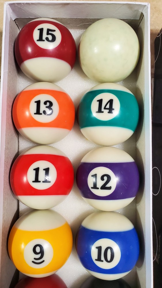 Billiard Pool Balls 2 1/4" Set