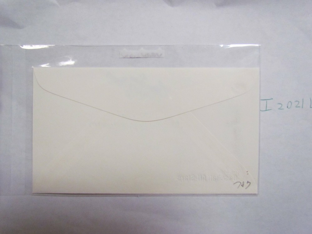 Vern Law Signed First Day Cover Envelope