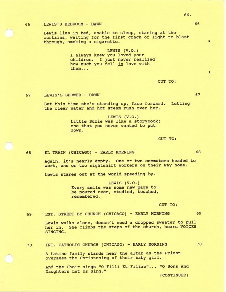 *ER - TAKE THESE BROKEN WINGS (1996) Revised First Draft Script DTD 03/20/96