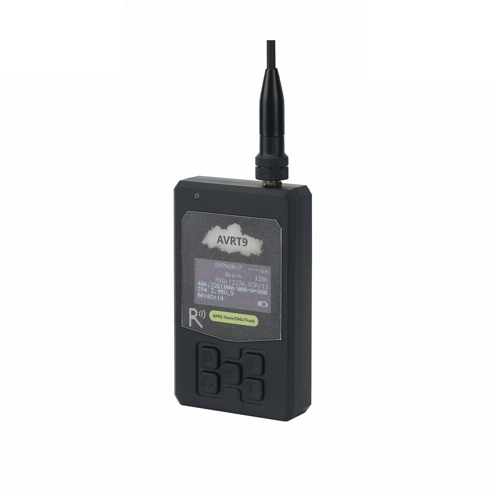 AVRT9 APRS TNC Portable DIGI/TRACKER/IGATE GPS+WIFI+BT VHF BT KISS