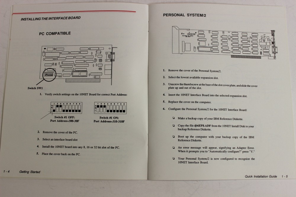DCA 10 NET PLUS LOCAL AREA NETWORK SOFTWARE LAN V 4.0.61 REV D 5.25 DISKETTES