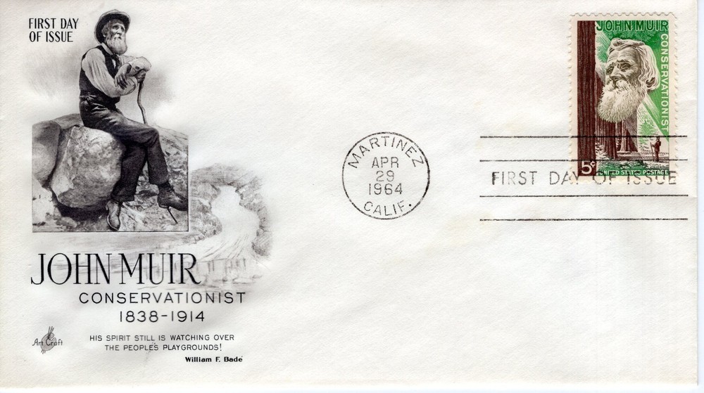 JOHN MUIR, CONSERVATIONIST - 1964 - DC1758