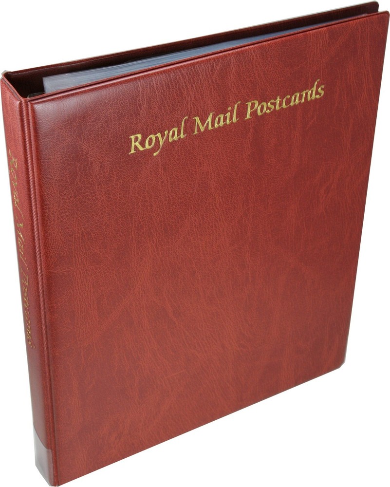 Royal Mail Postcards Album with 19 Leaves