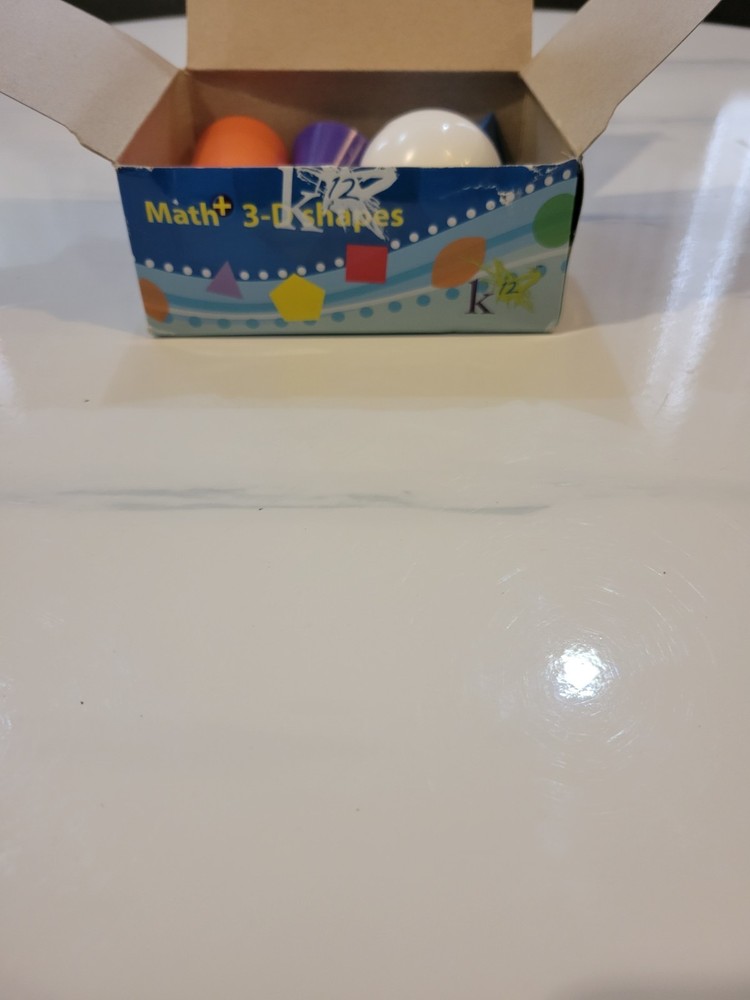Math+ 3-D Shapes New Never Been Used by K12 Learning Resources