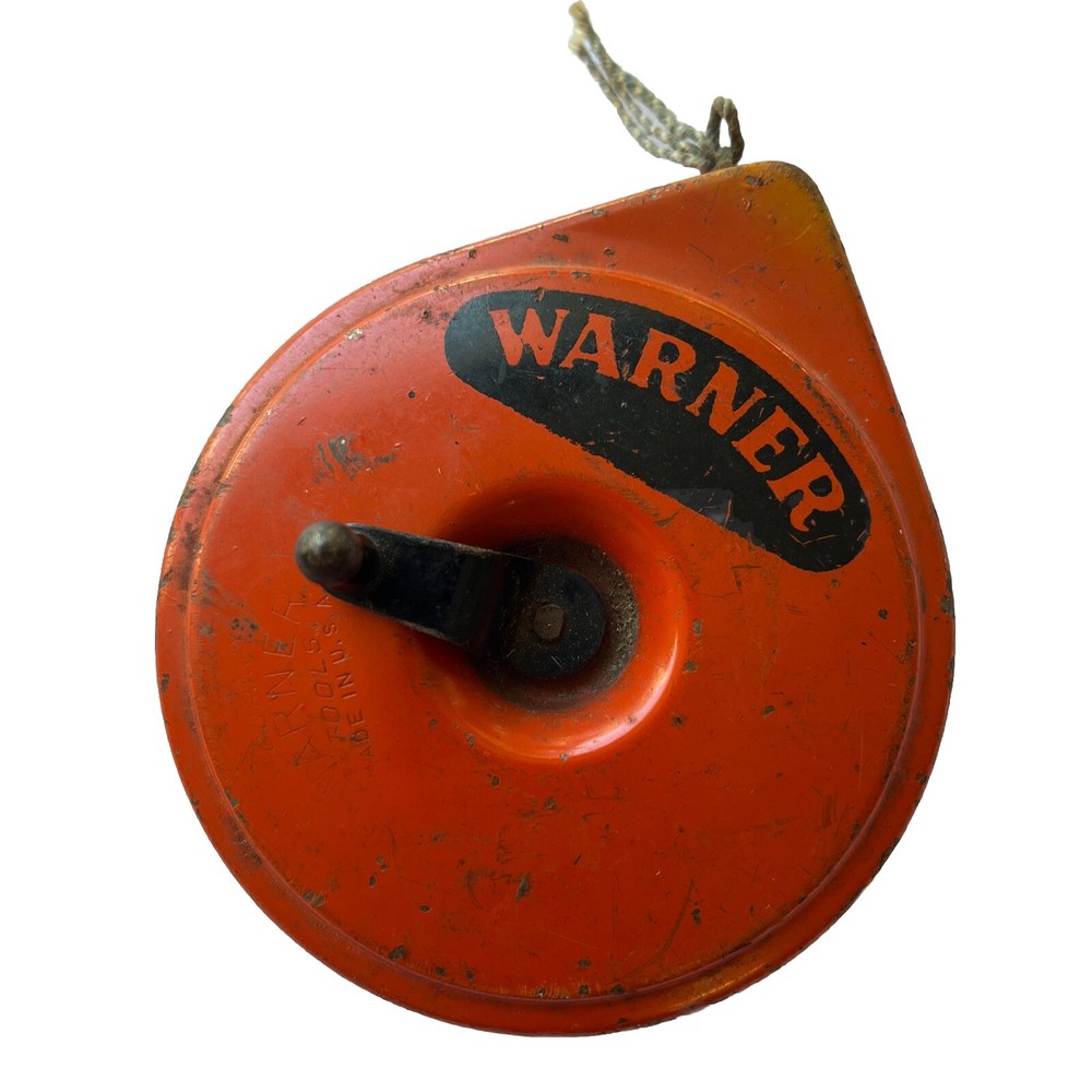 Accuracy Warner Tools Antique String line Made In U.S.A.