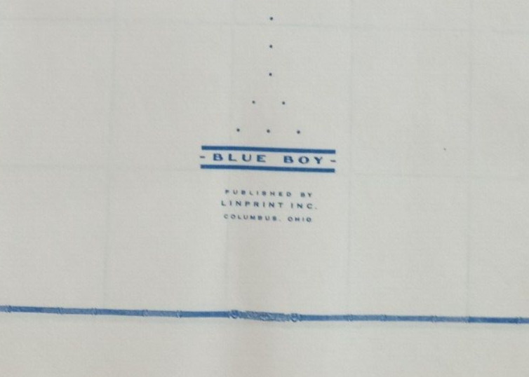 COLUMBUS OHIO GEORGE LINN LINPRINT VTG STAMP COLLECTING STOCKBOOK NOS PHILATELY