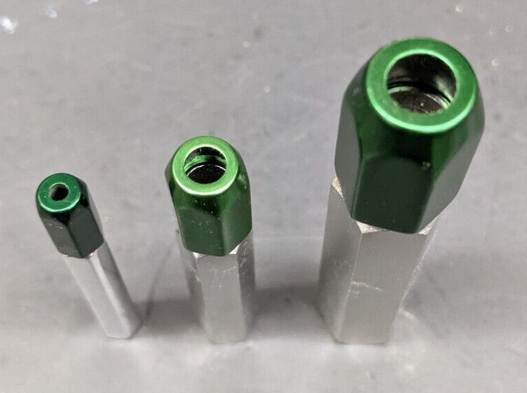 3 GO Pin Gage Handles #1 #2 #3 Single End Reversable Handle