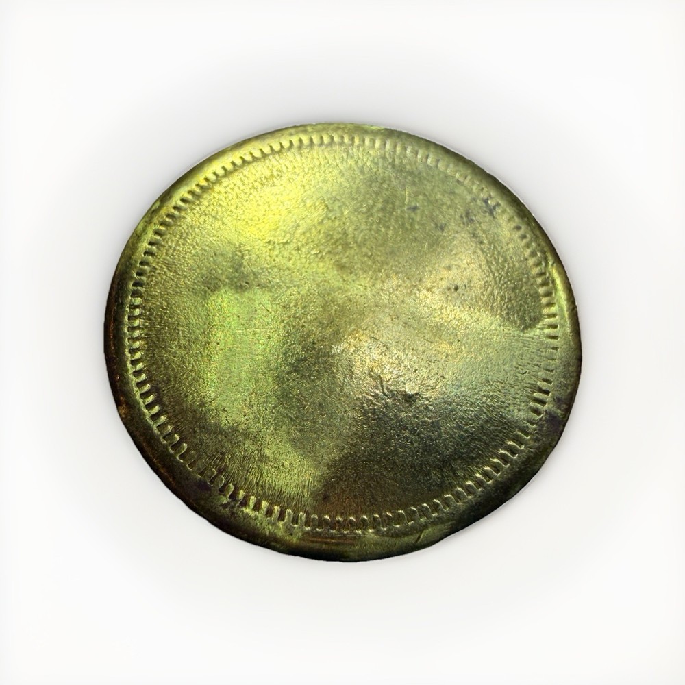 VINTAGE W.J.G 4 BRASS TOKEN