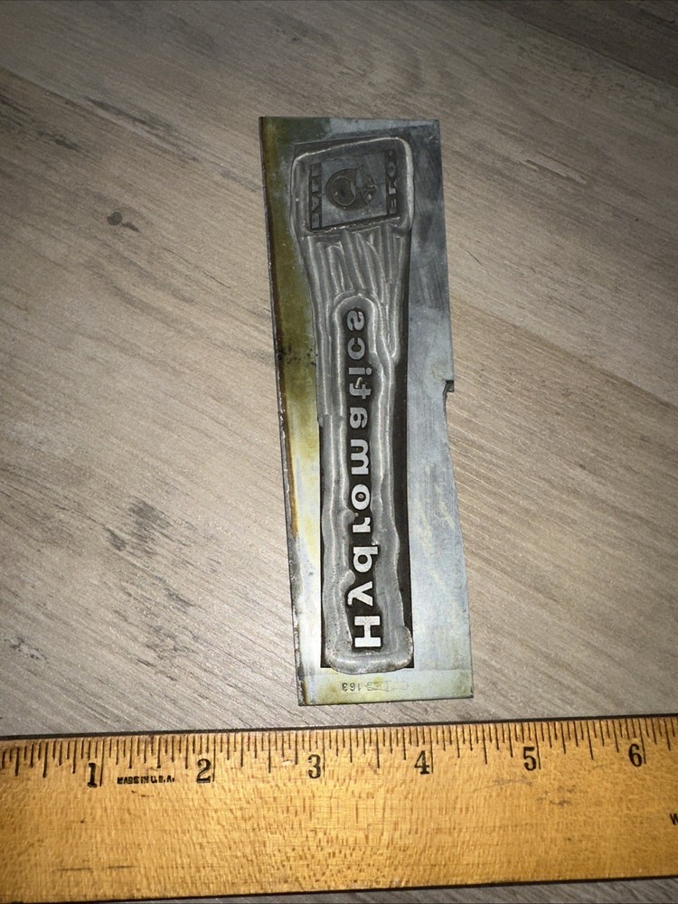 Printing Plate ( Hydromatics Ball Flo )