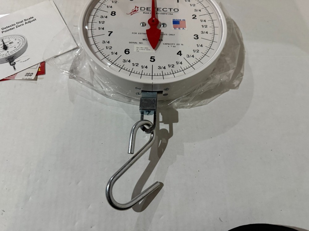 Cardinal Detecto MCS-20DH Dial Scale MCS