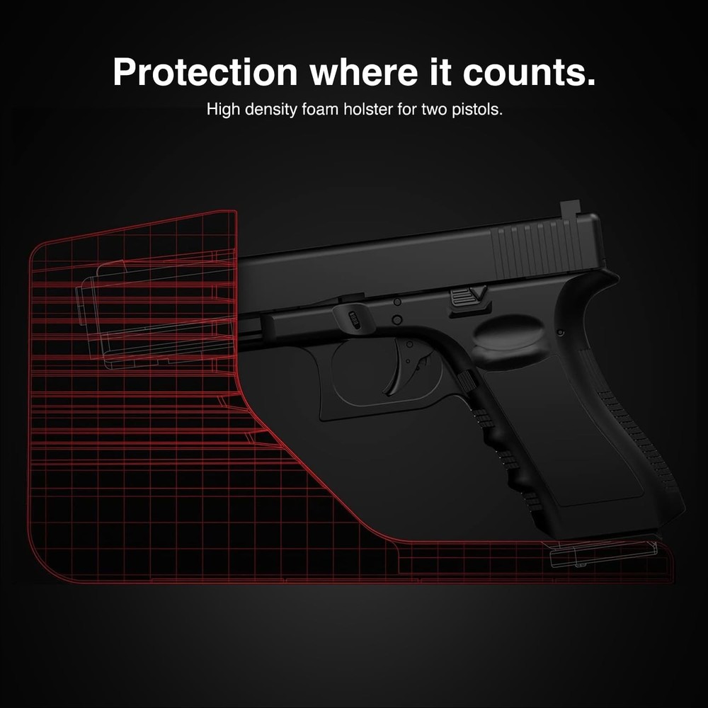 VAULTEK Modular Pistol Rack Protective Handgun Storage