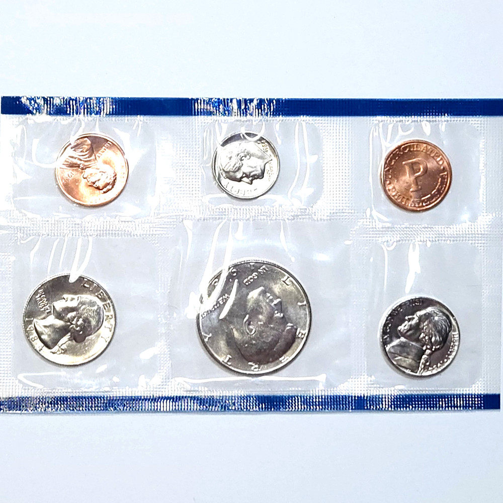 1984 P US Mint Set - 5 BU✨️ Coins/Mint Cello - Includes Mint Token