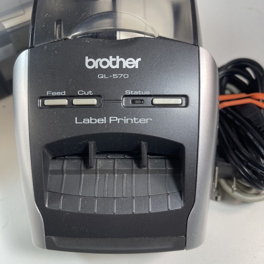 Brother QL-570 High Thermal Label Printer with Cables and Extra Labels