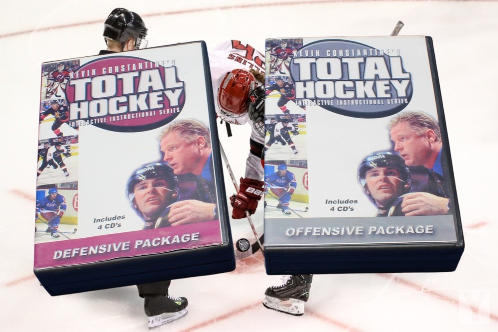 Kevin Constantine's Total Hockey OFFENSIVE Pkg + Defensive Pkg (2004, PC/Mac CD)