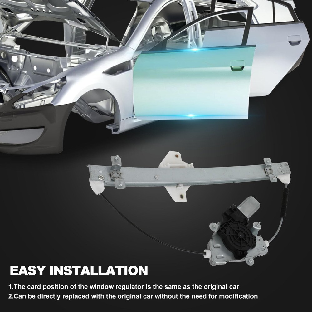 Left Rear Power Window Regulator Motor Replacement 2012-2017 Accent