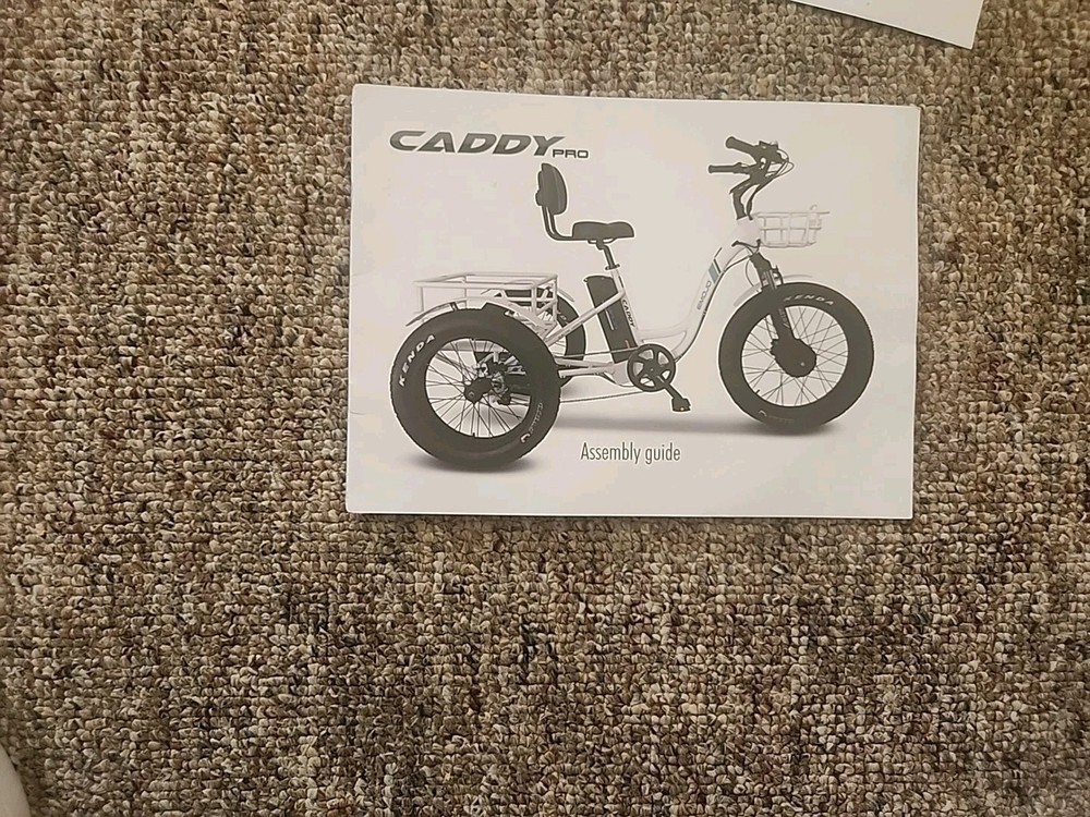 Caddy Pro E Bikes Assembly Guide