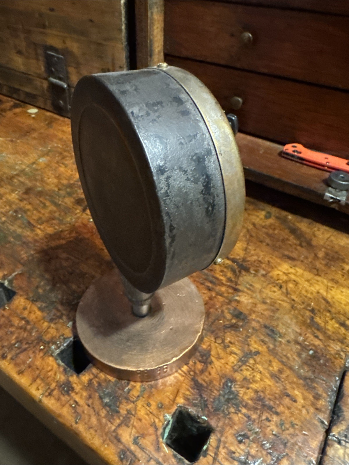 ANTIQUE J.I. CASE STEAM Gauge Farm /Steam Engine RACINE WISCONSIN TRACTOR