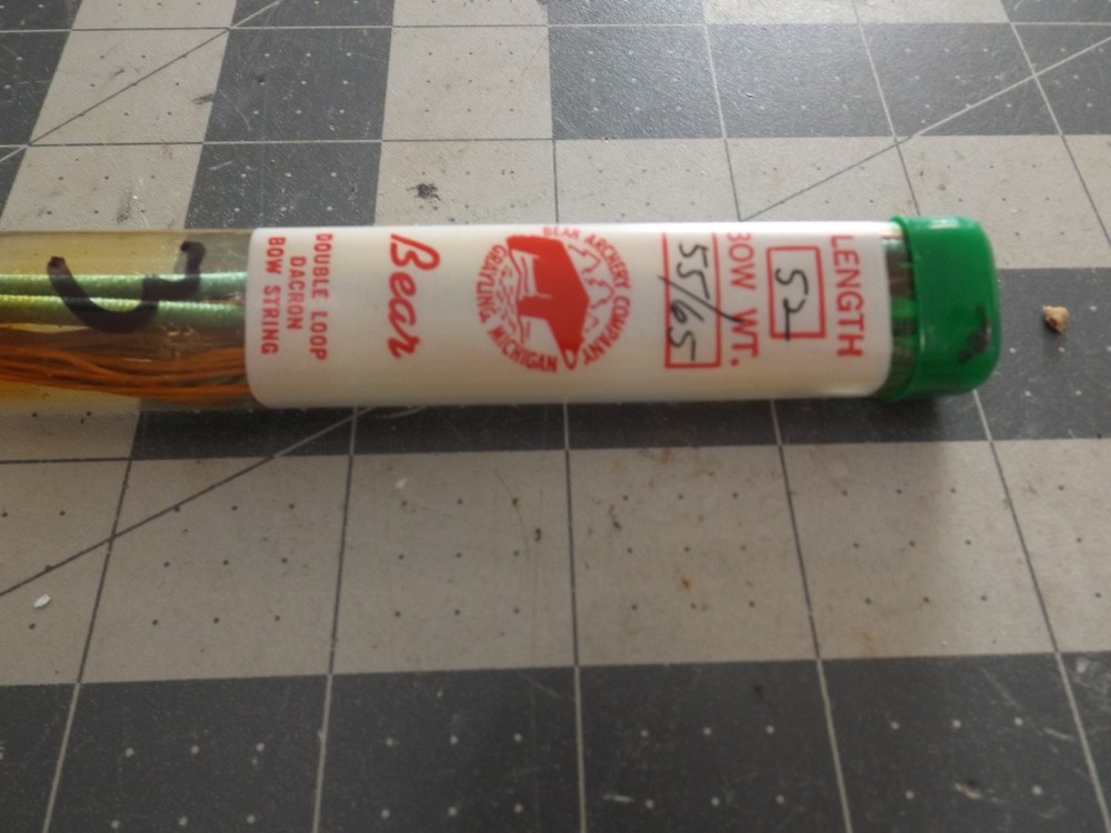 8 Original Bear Archery Recurve Bow Replacement Strings & 2 Browning strings