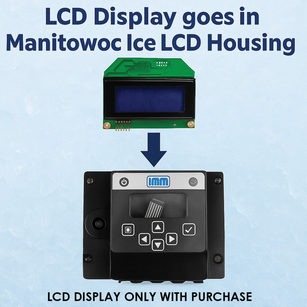 IMM Ice 2-Pack Display Control Board LCD Display Without Housing Replacement