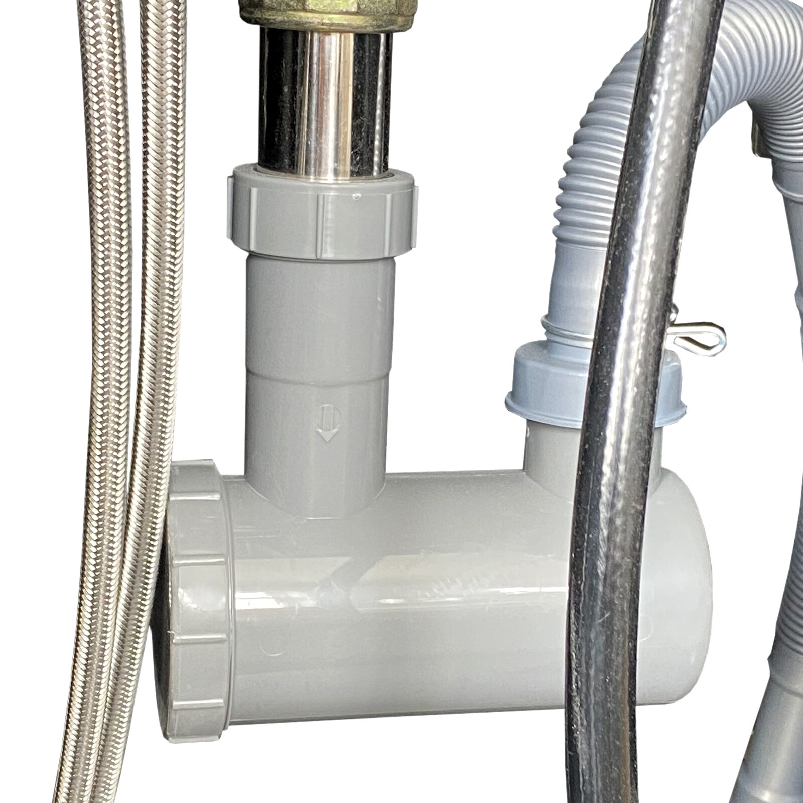 Backwash Shampoo Bowl Station/Auto Recline Barber Chair Salon Beauty Spa Styling