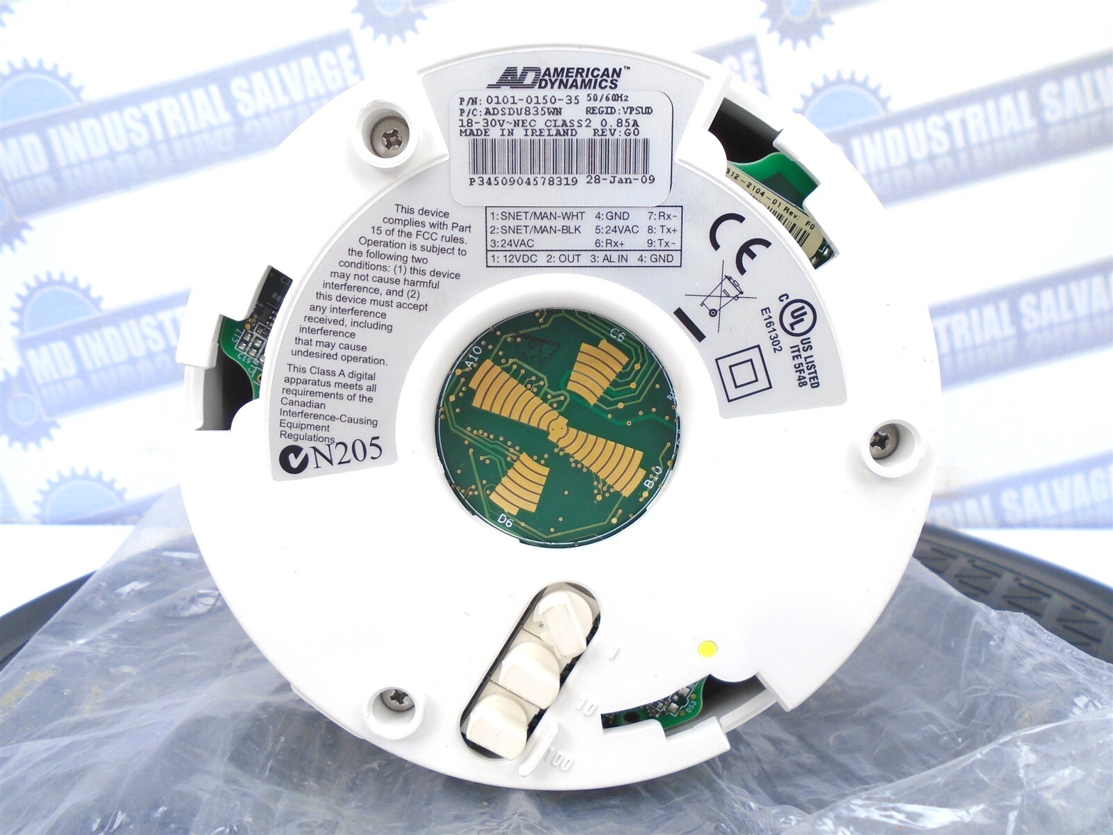 American Dynamics - ADSDU835WN - SpeedDome Ultra 8 35x Series 540TVL Indoor -NEW