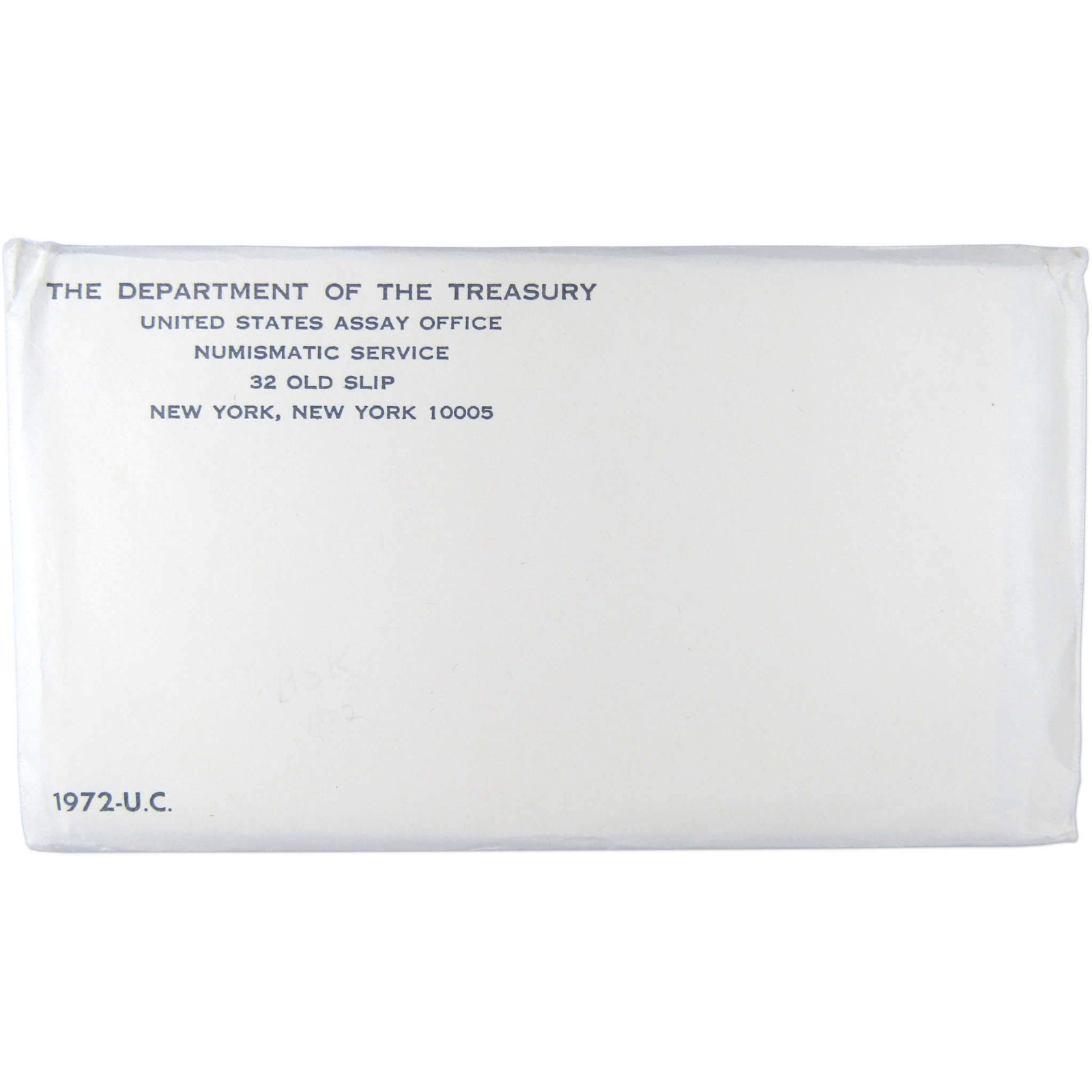 1972 Uncirculated Coin Set U.S Mint Original Government Packaging OGP