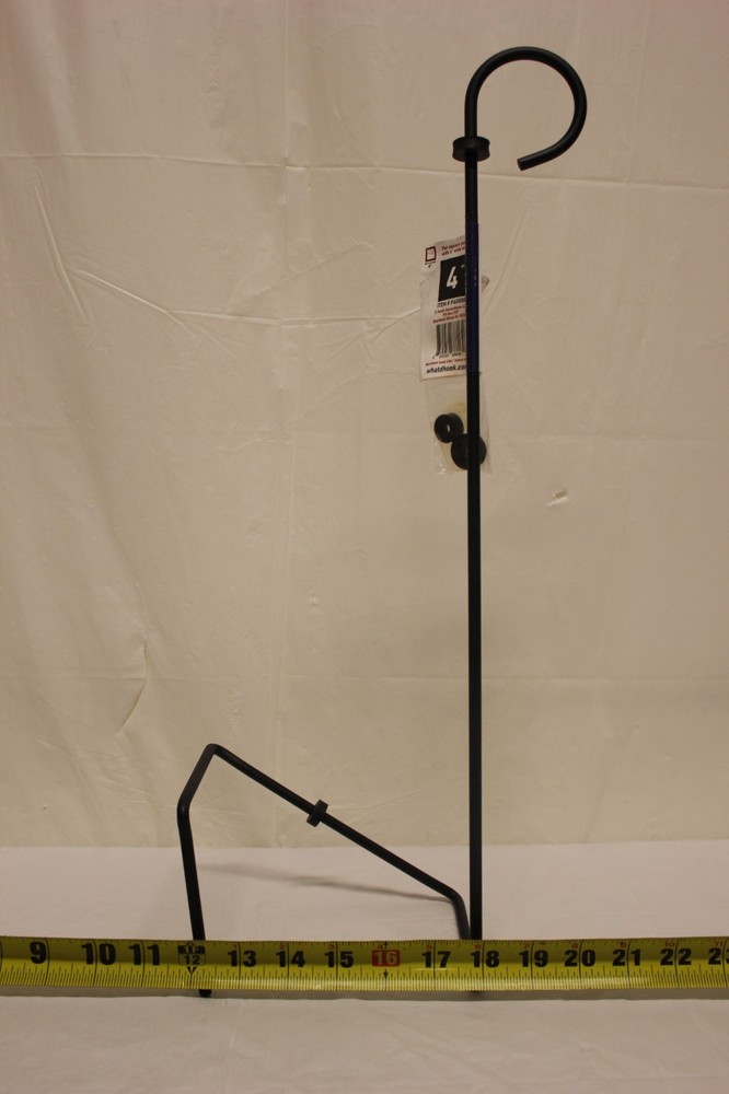 What D Hook 4" Deck Rail Post Garden Display Hook No Hardware Needed G2