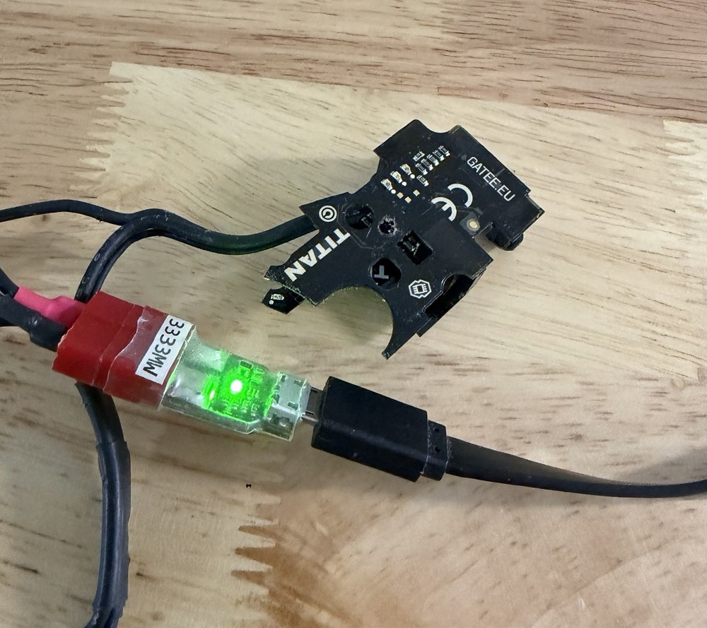 GATE AEG Titan V2 Basic Module Rear Wired M4 Mosfet AIRSOFT