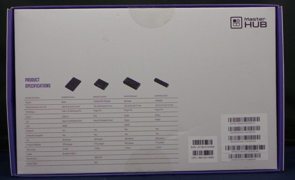 MasterHUB Creator Kit: Fully Modular Allows You to Customize with Base, 15xKeys