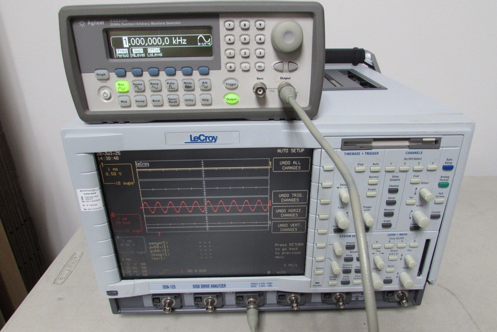 LeCroy DDA-125 Disk Drive Analyzer Digital Oscilloscope