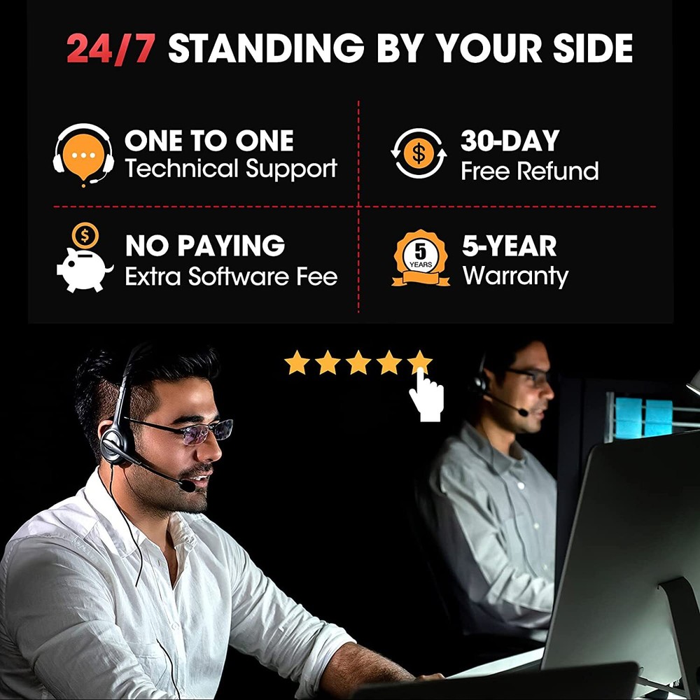 2024 LAUNCH CRP123X Elite Code Reader Car Diagnostic Scanner Tool ABS SRS Engine