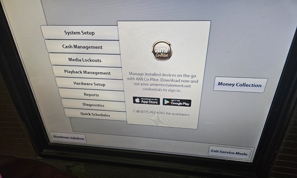 AMI Rowe Starlink or Starbright Internet Jukebox COMPUTER Working