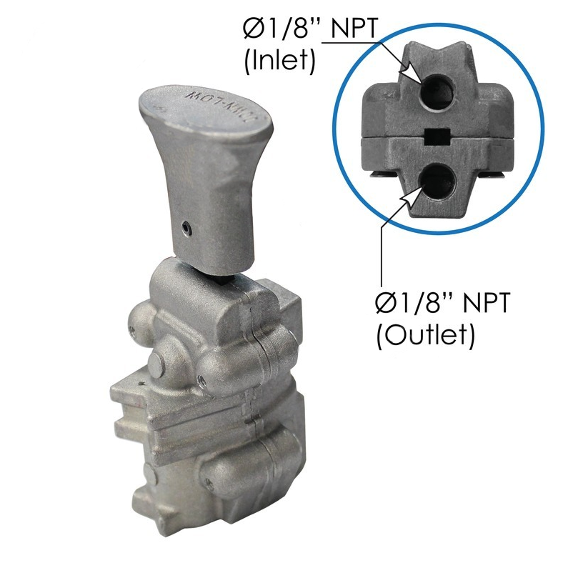 Hi Low Range Valve Eaton Fuller Old Style Shift Knob A3546