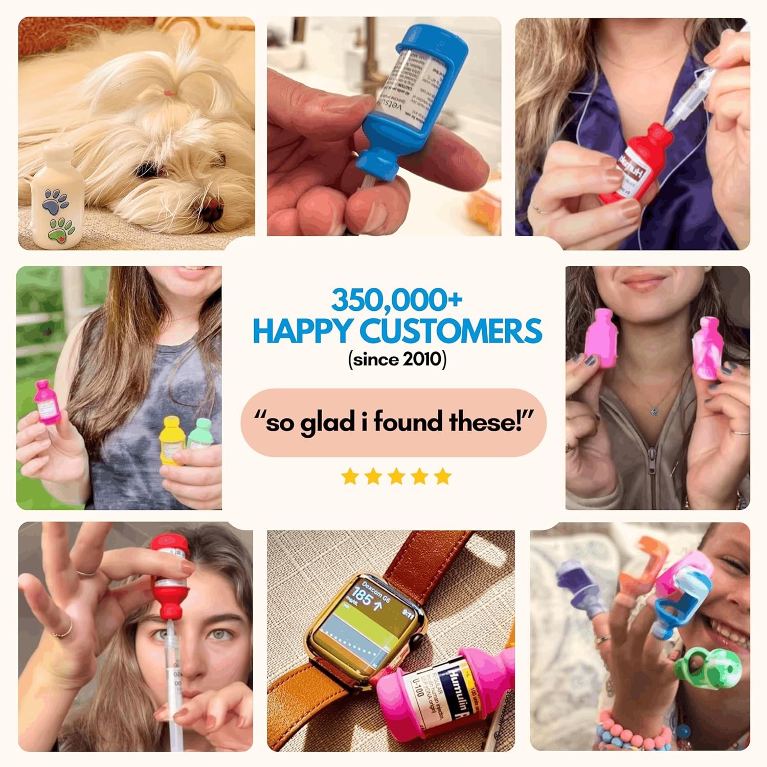 Insulin Vial Protector Case | Secure Insulin Bottle Protector & Cover for 10mL V