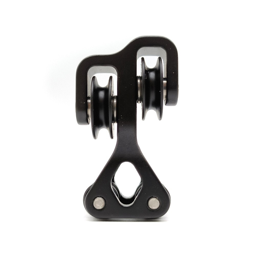 Aluminum Compound Bow Cable Slide Guard Roller Slide String Splitter Archery