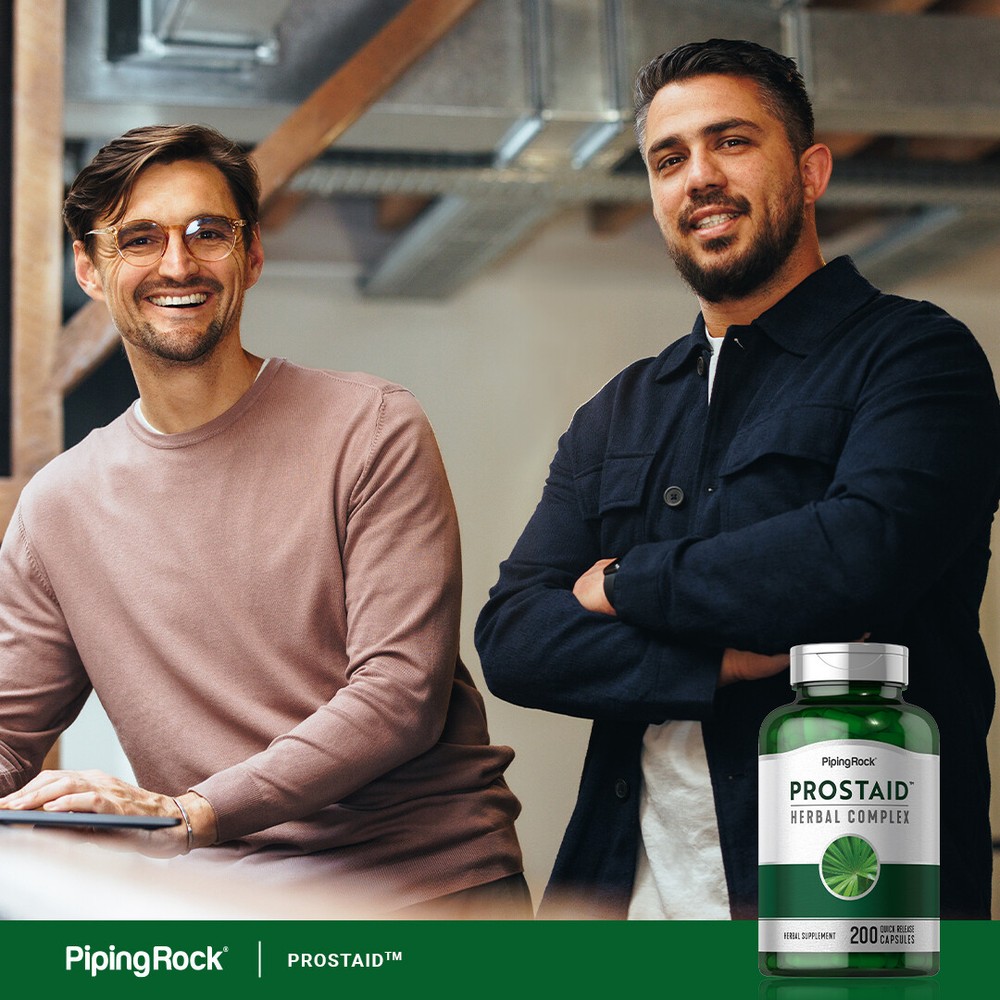 Prostate Vitamins | 200 Capsules | Complex Formula | Non-GMO | by Piping Rock