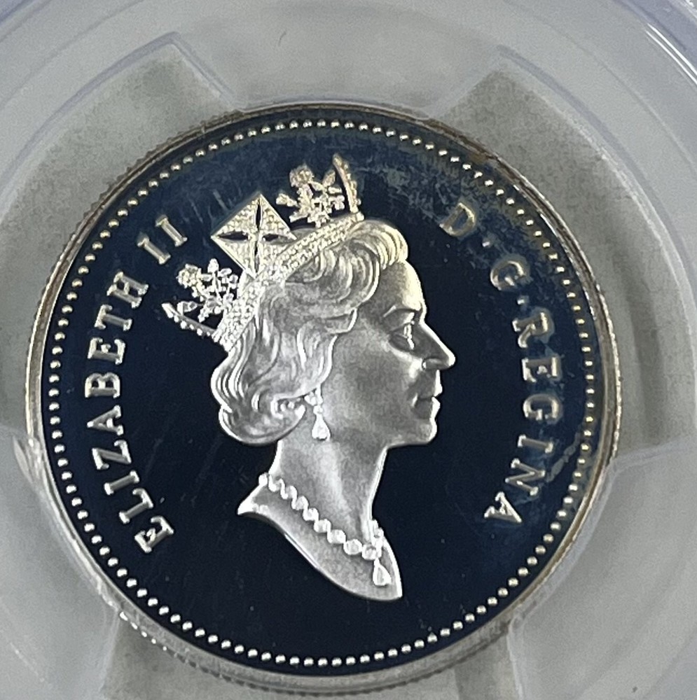 1996 50C PCGS PR68DCAM Canada Ducklings