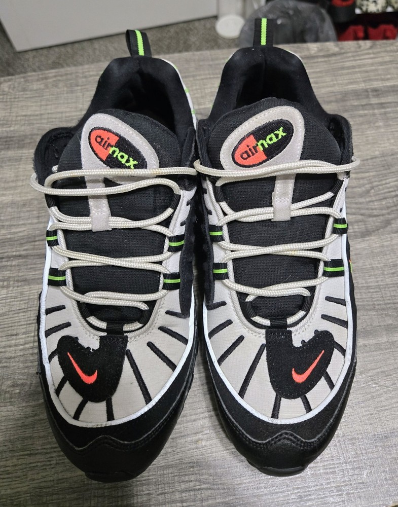 NikeAirMax98,.size:10.5,Highlighter Black